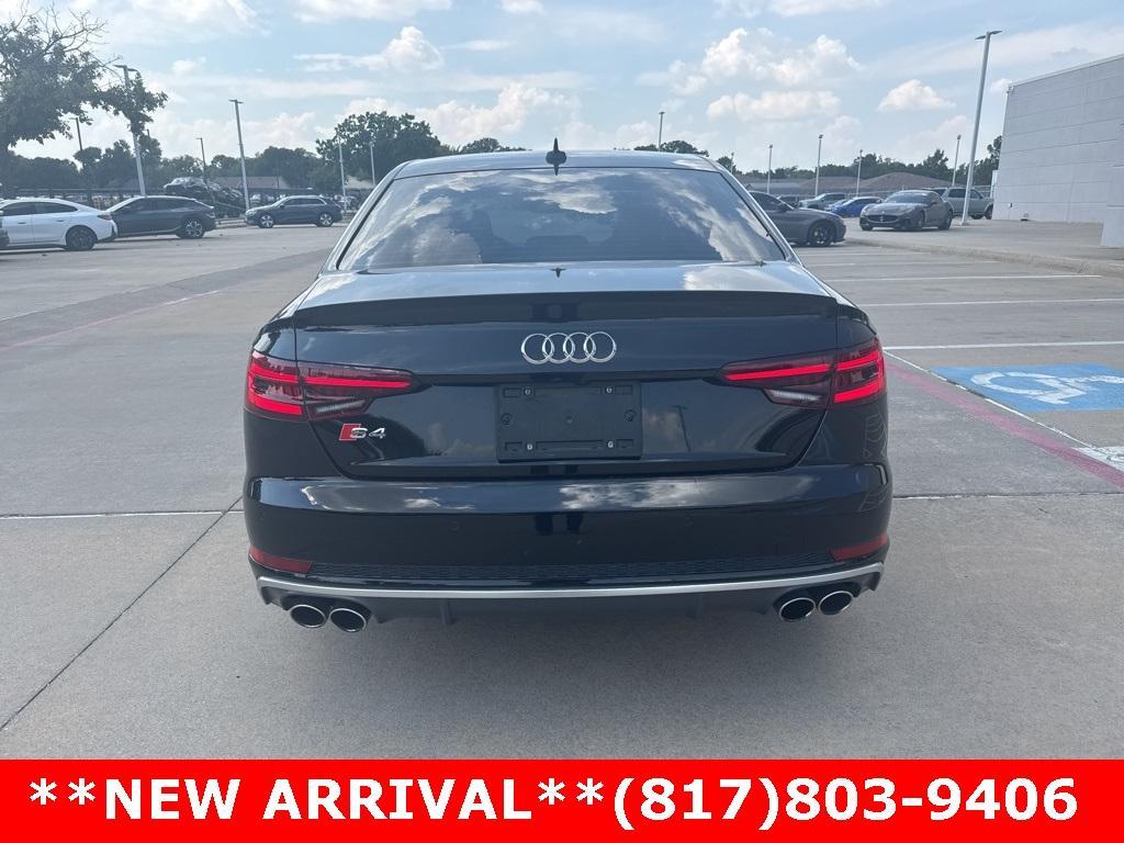 used 2018 Audi S4 car, priced at $27,500