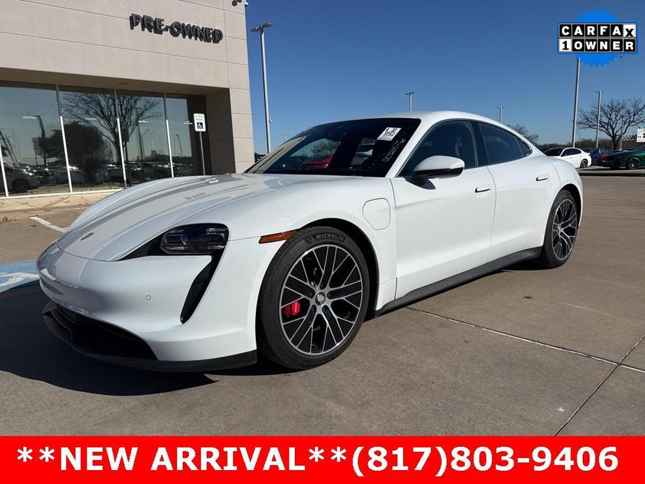 used 2021 Porsche Taycan car, priced at $67,500