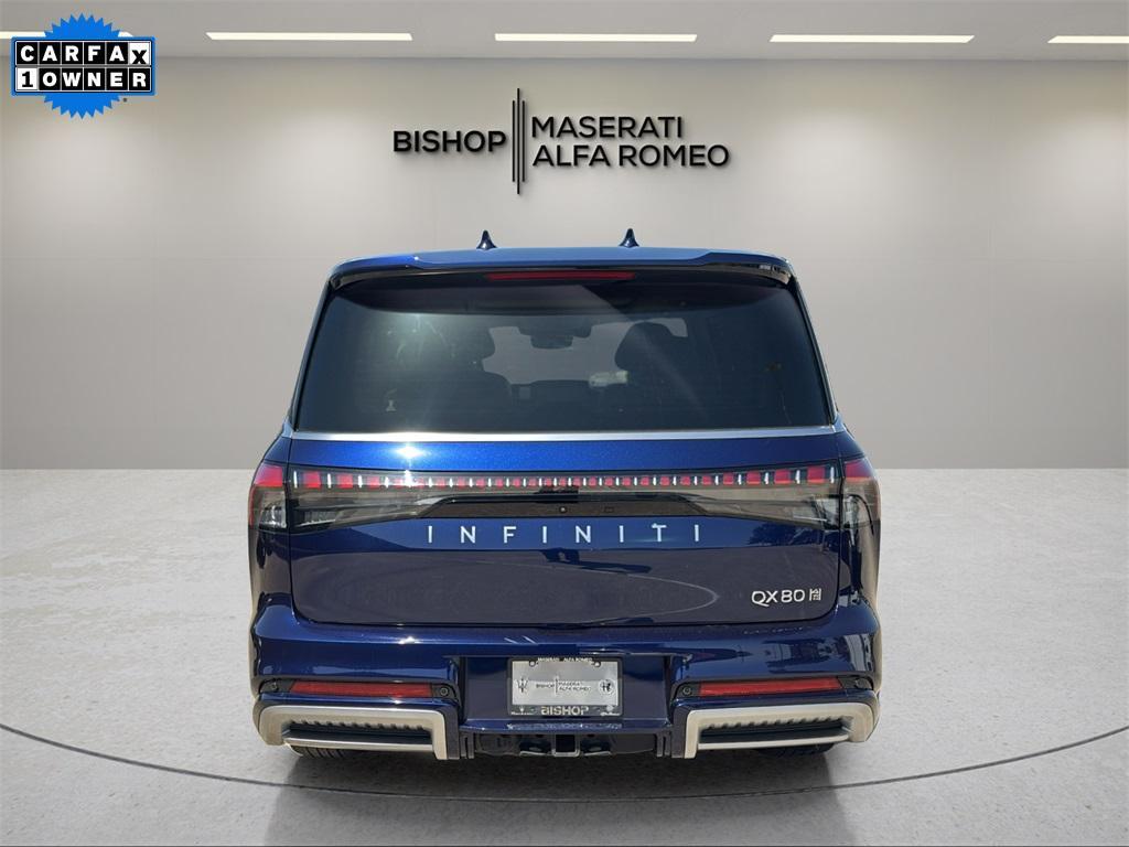 used 2025 INFINITI QX80 car, priced at $77,433