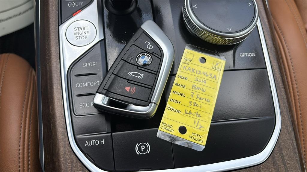used 2019 BMW 330 car, priced at $24,500
