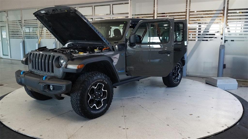 used 2022 Jeep Wrangler Unlimited 4xe car, priced at $36,444