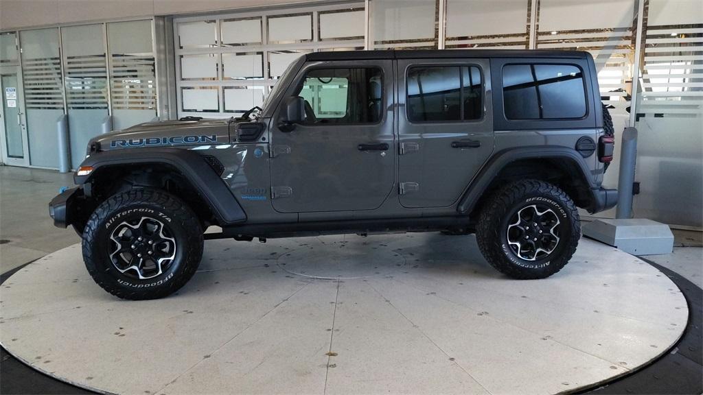 used 2022 Jeep Wrangler Unlimited 4xe car, priced at $36,444