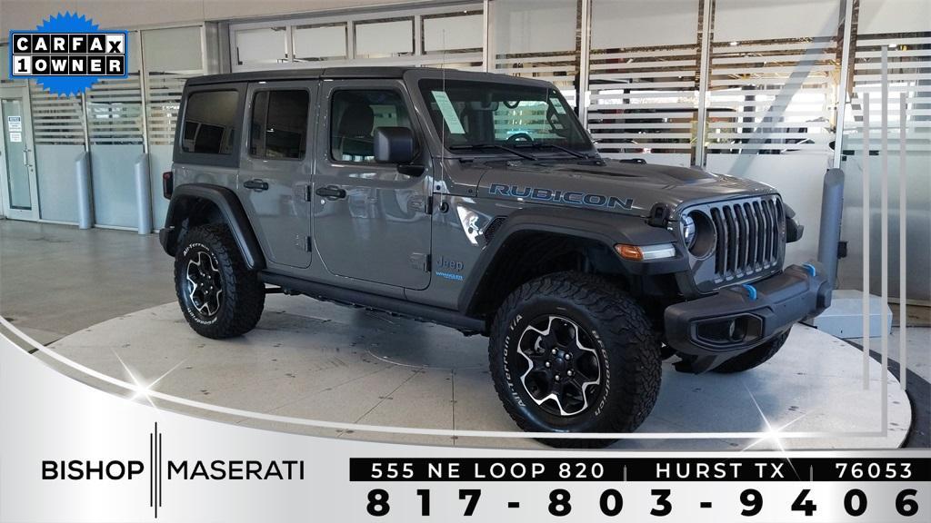 used 2022 Jeep Wrangler Unlimited 4xe car, priced at $36,444