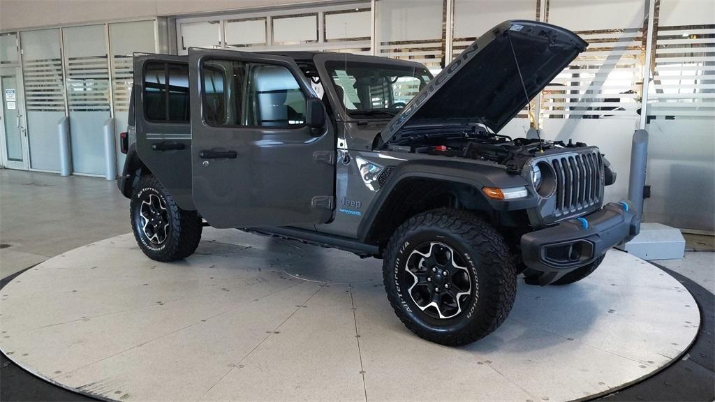 used 2022 Jeep Wrangler Unlimited 4xe car, priced at $36,444