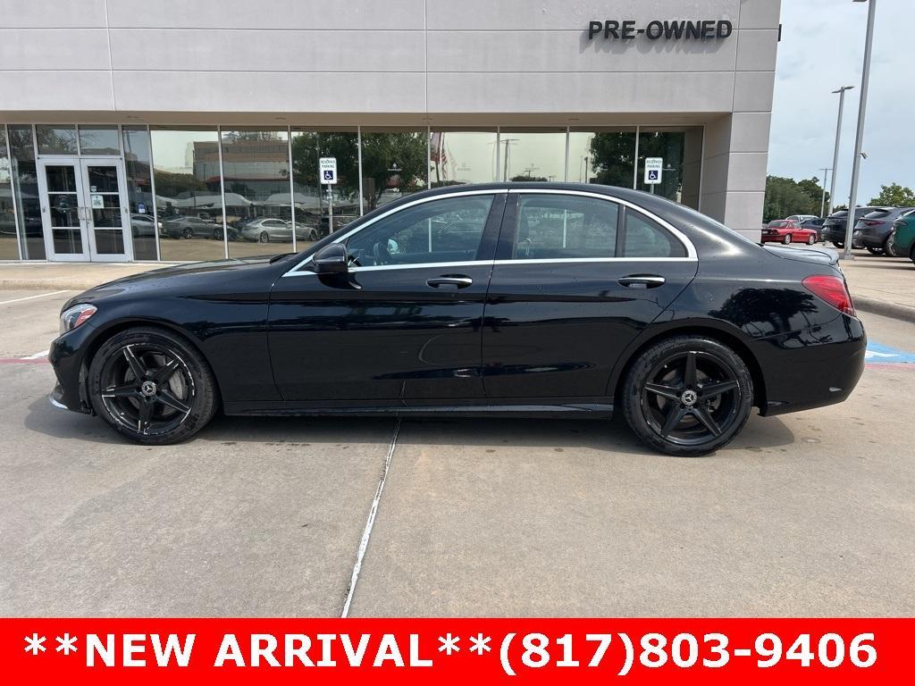 used 2018 Mercedes-Benz C-Class car, priced at $19,996