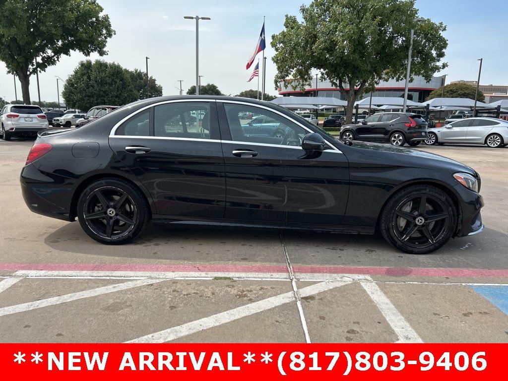 used 2018 Mercedes-Benz C-Class car, priced at $19,996
