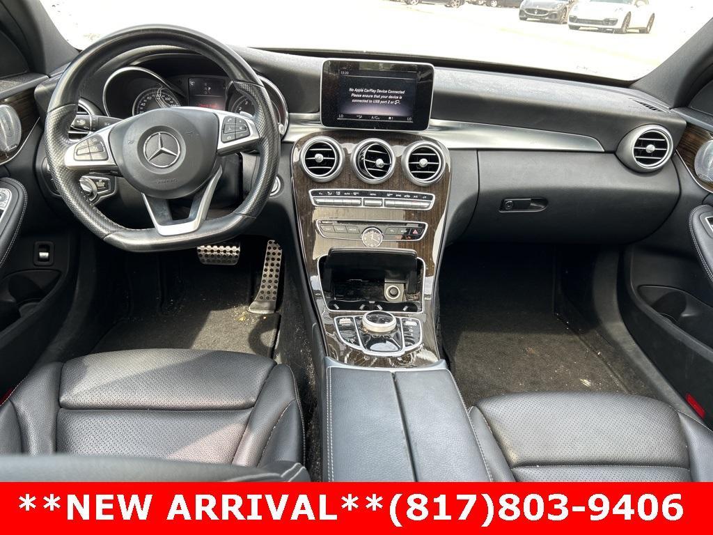 used 2018 Mercedes-Benz C-Class car, priced at $19,996