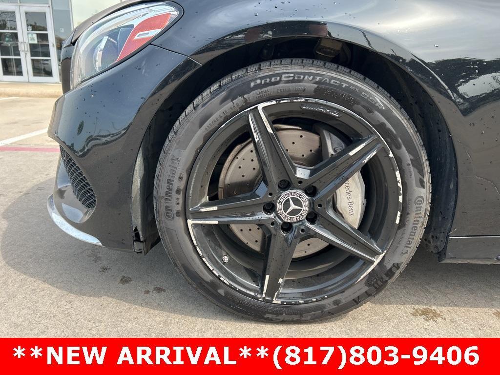 used 2018 Mercedes-Benz C-Class car, priced at $19,996
