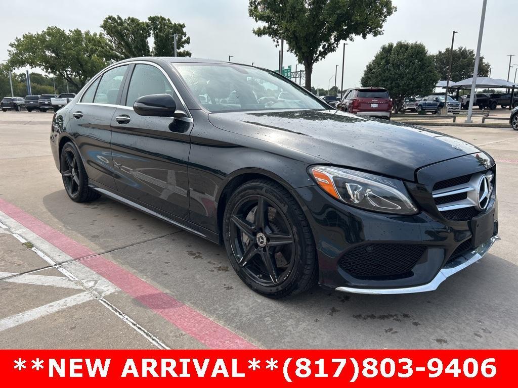 used 2018 Mercedes-Benz C-Class car, priced at $19,996