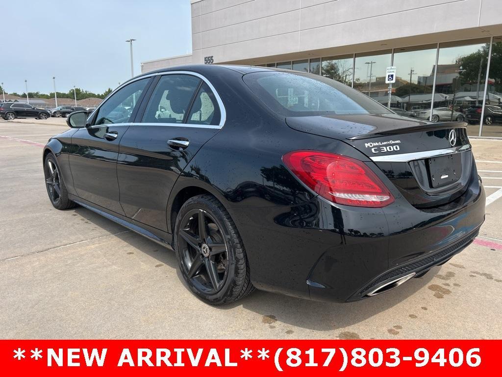 used 2018 Mercedes-Benz C-Class car, priced at $19,996