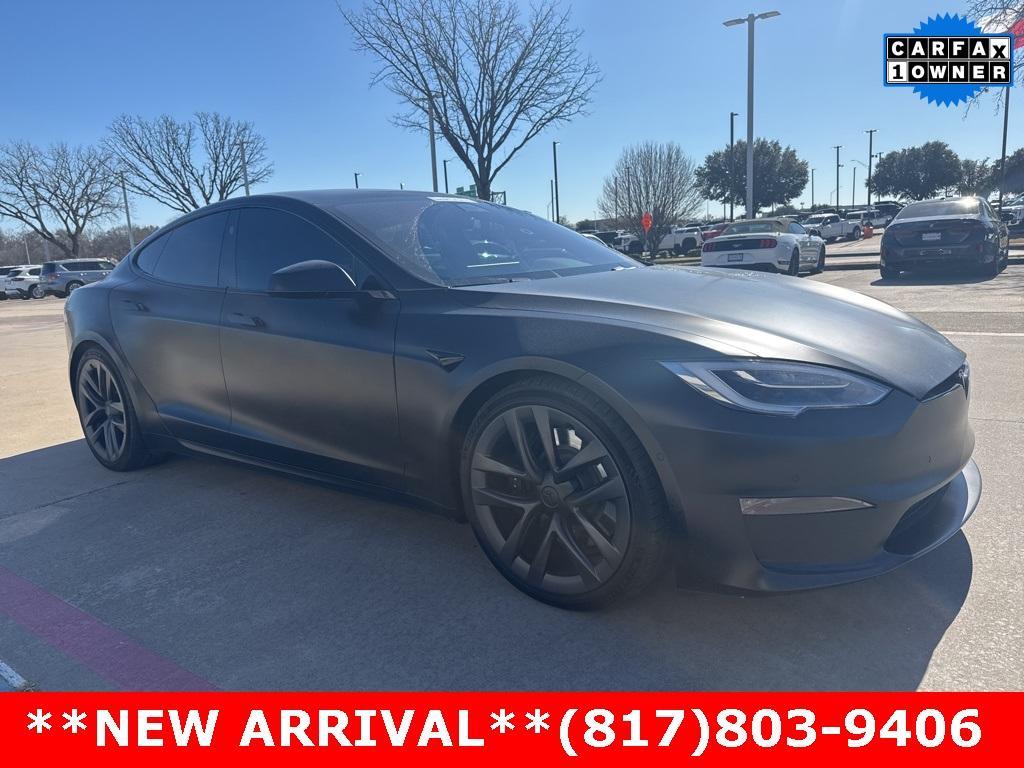 used 2021 Tesla Model S car, priced at $59,704