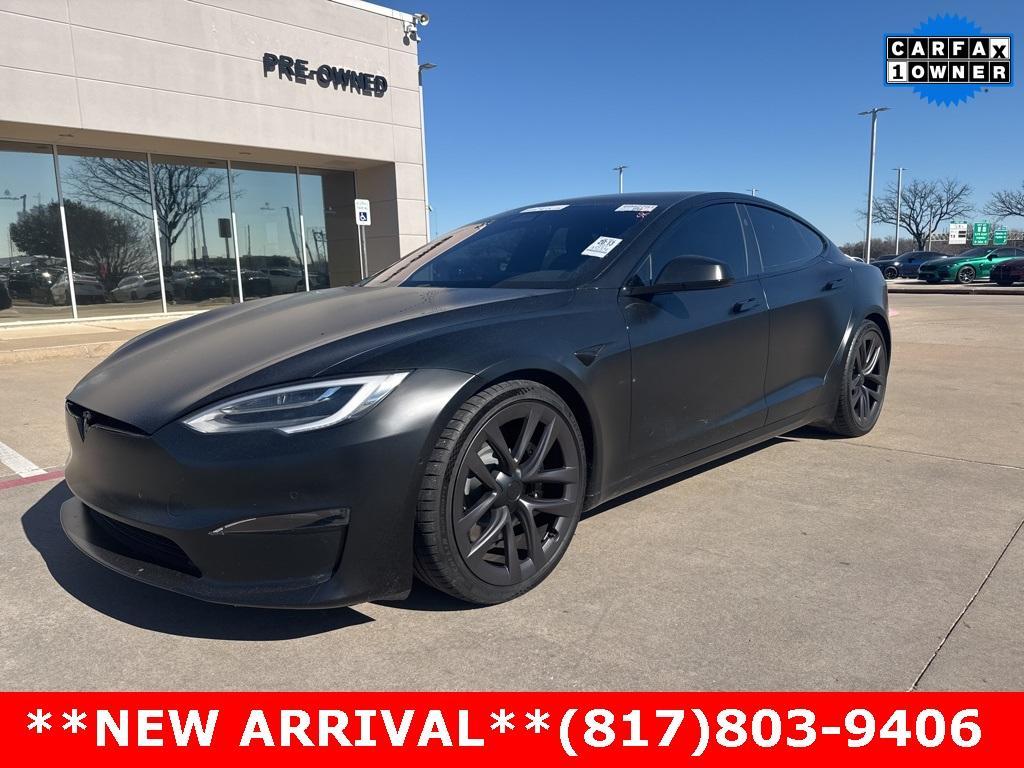 used 2021 Tesla Model S car, priced at $59,704