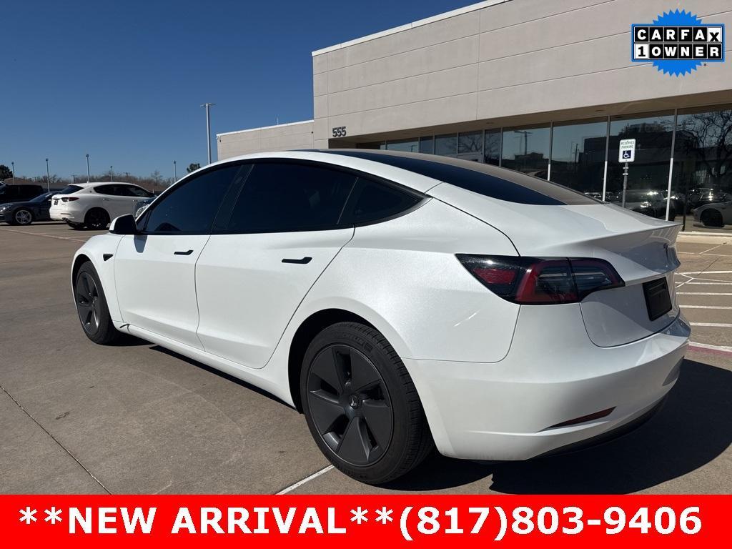 used 2023 Tesla Model 3 car, priced at $27,995