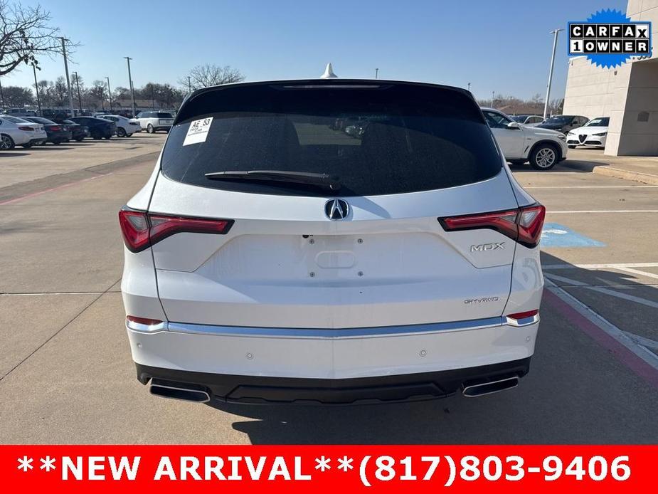 used 2024 Acura MDX car, priced at $50,745