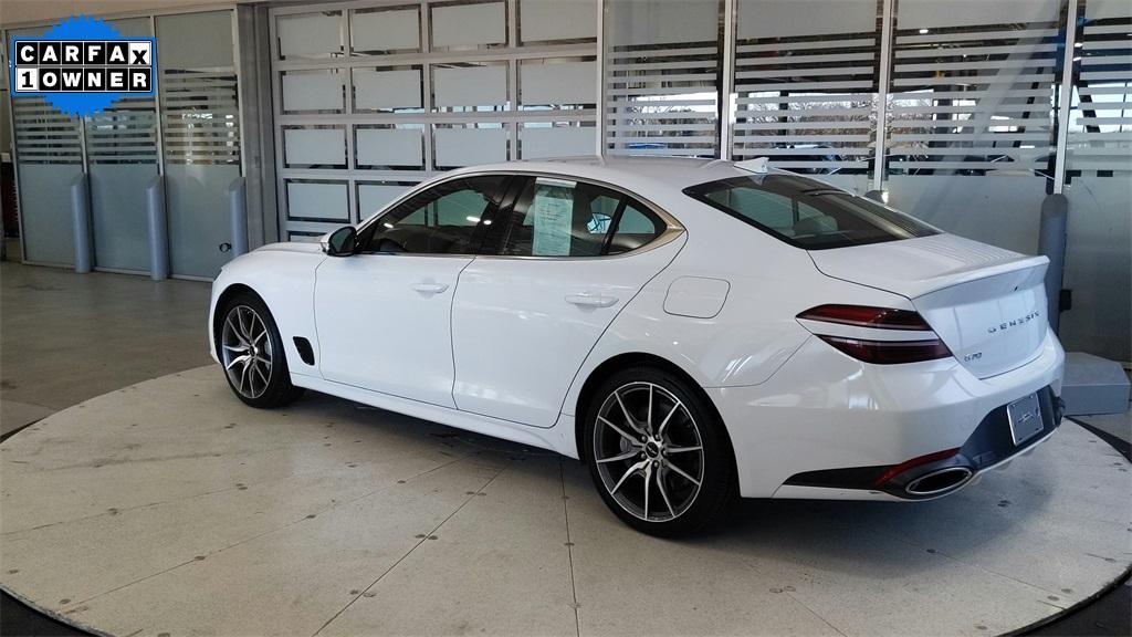 used 2024 Genesis G70 car, priced at $34,897