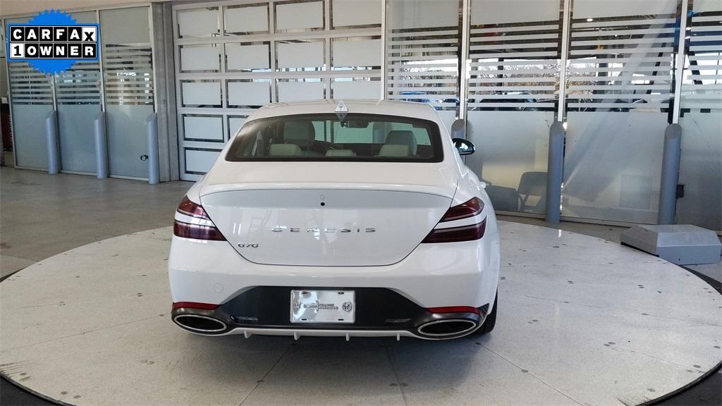 used 2024 Genesis G70 car, priced at $34,897