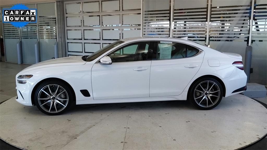 used 2024 Genesis G70 car, priced at $34,897