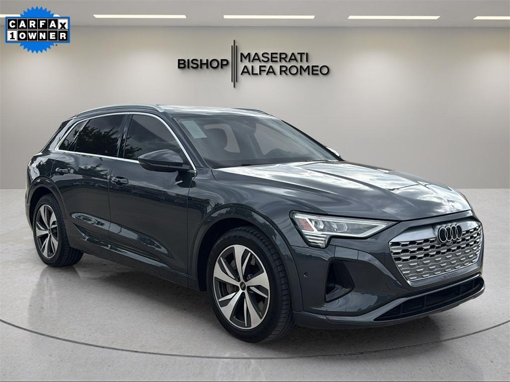 used 2024 Audi Q8 e-tron car, priced at $45,529