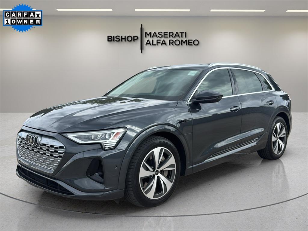 used 2024 Audi Q8 e-tron car, priced at $45,529