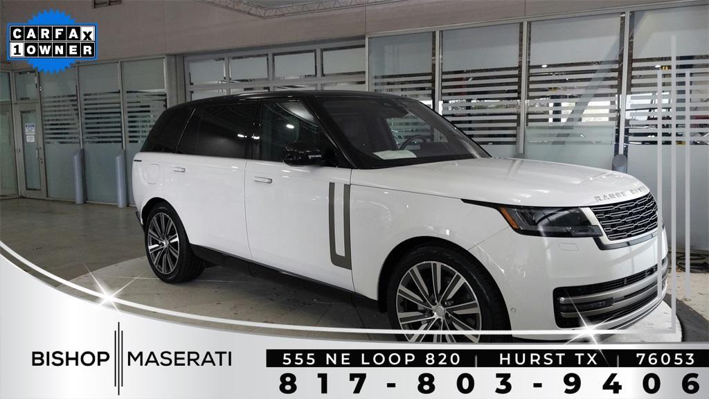 used 2023 Land Rover Range Rover car, priced at $116,000