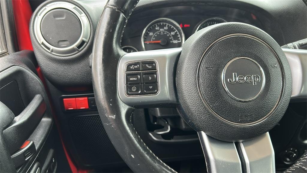 used 2016 Jeep Wrangler Unlimited car, priced at $17,648