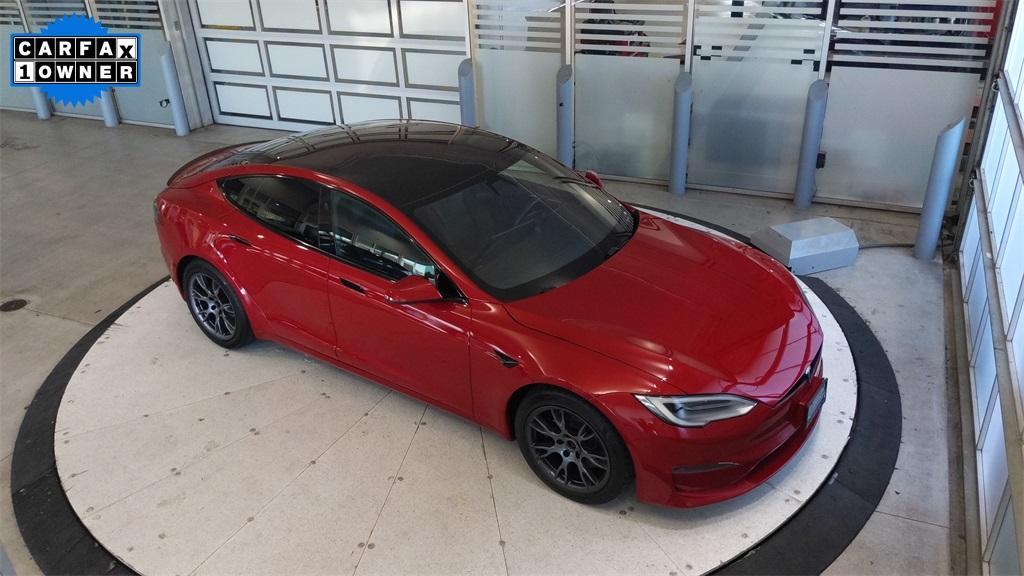 used 2021 Tesla Model S car, priced at $53,324