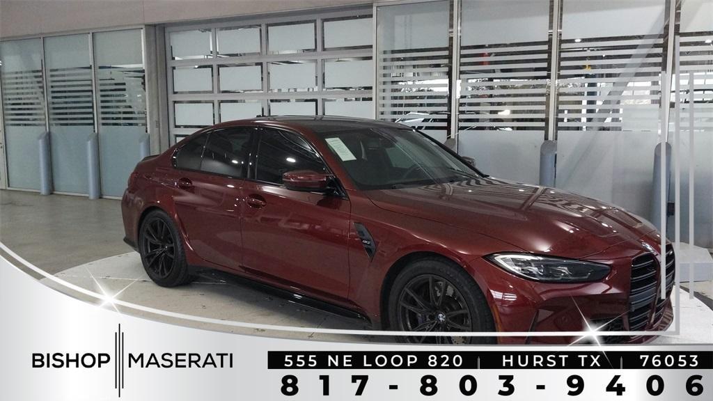 used 2022 BMW M3 car, priced at $71,541