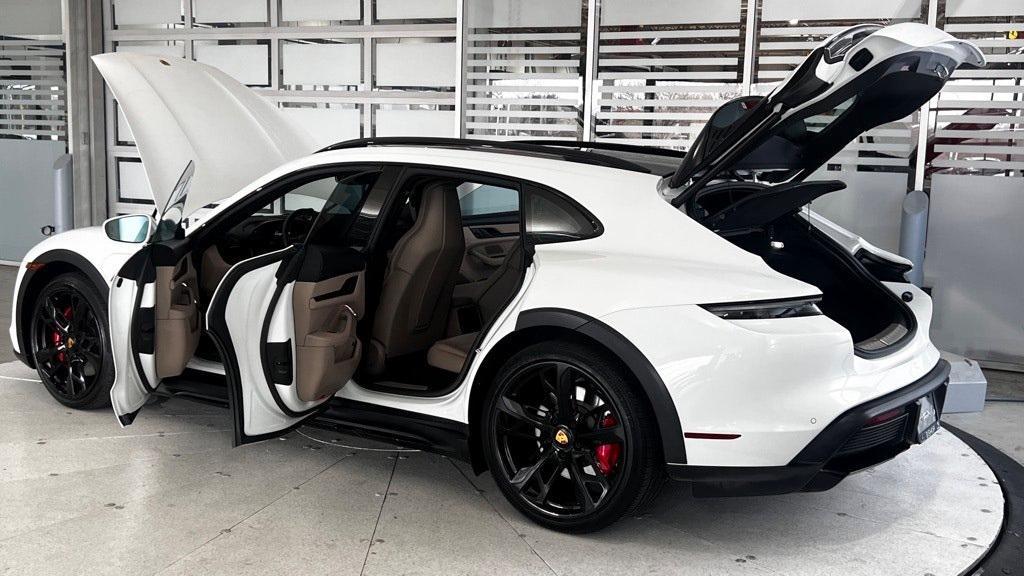 used 2023 Porsche Taycan Cross Turismo car, priced at $91,741