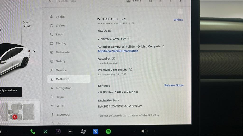 used 2020 Tesla Model 3 car, priced at $23,995