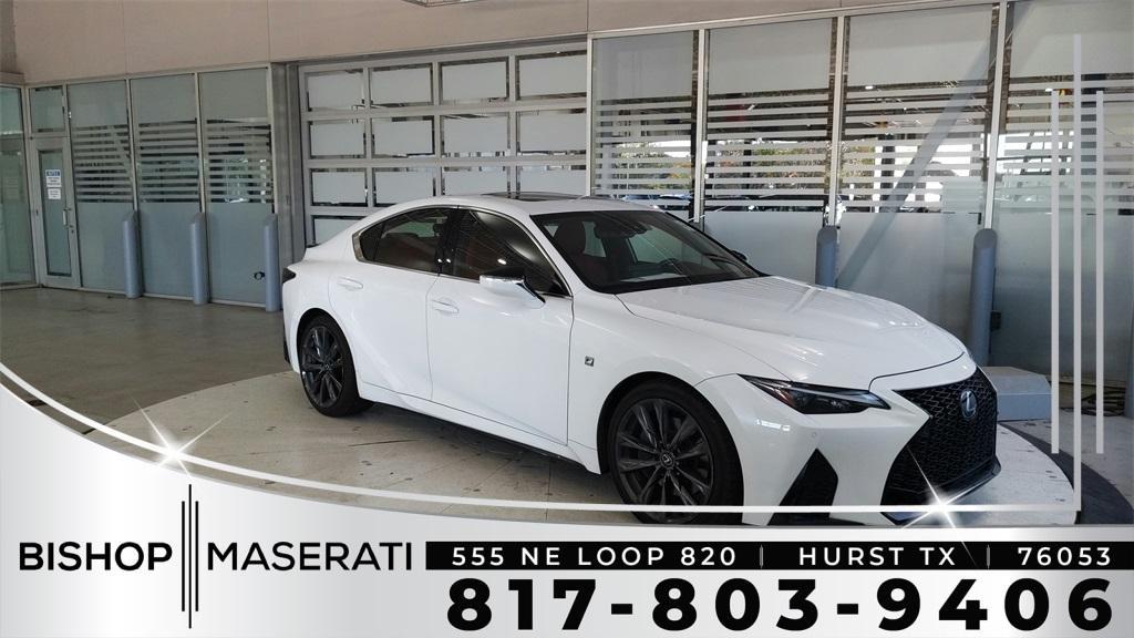 used 2023 Lexus IS 350 car, priced at $42,319