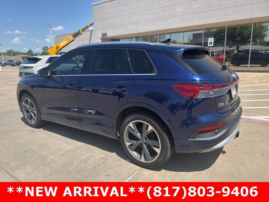 used 2022 Audi Q4 e-tron car, priced at $26,517