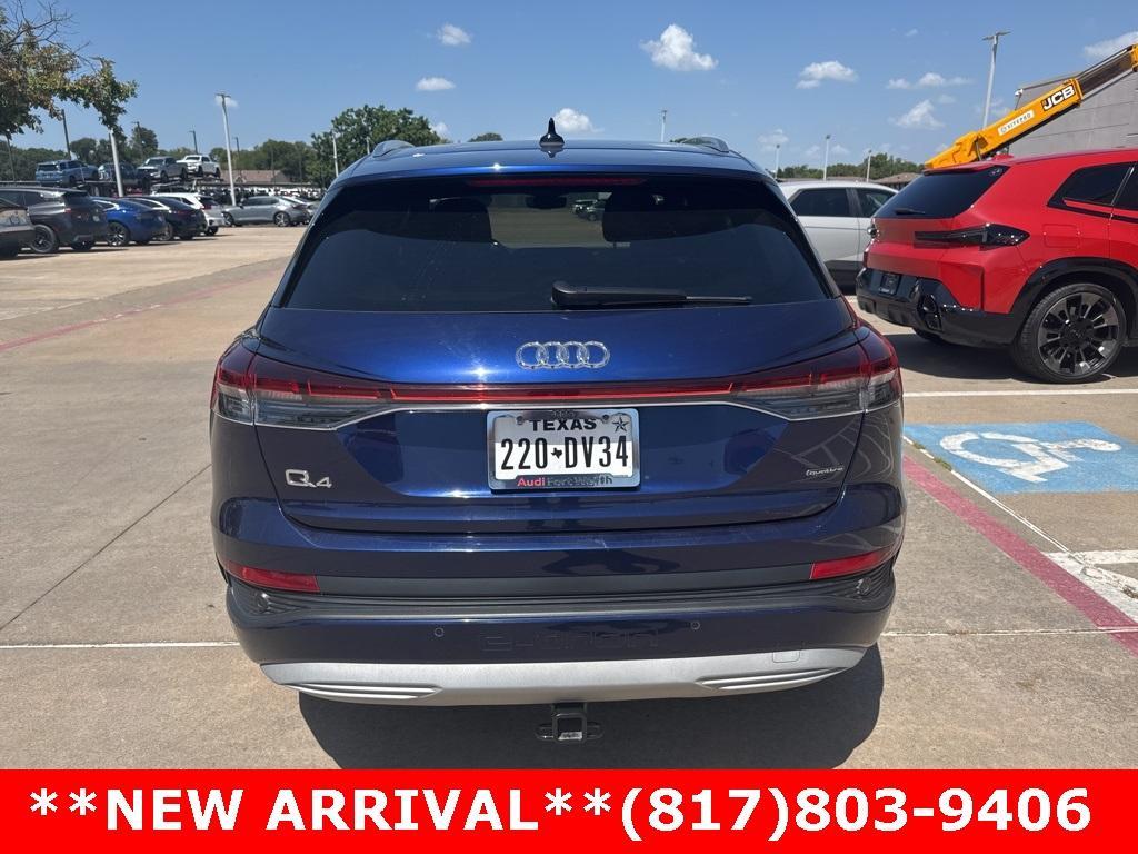 used 2022 Audi Q4 e-tron car, priced at $26,517