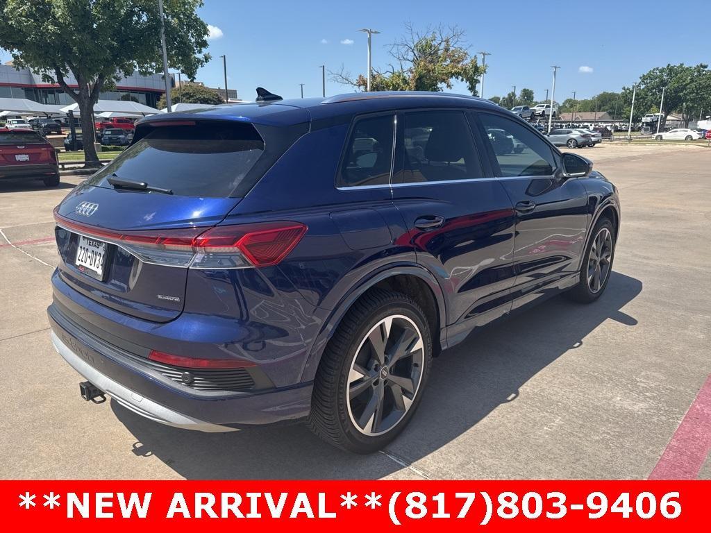 used 2022 Audi Q4 e-tron car, priced at $26,517