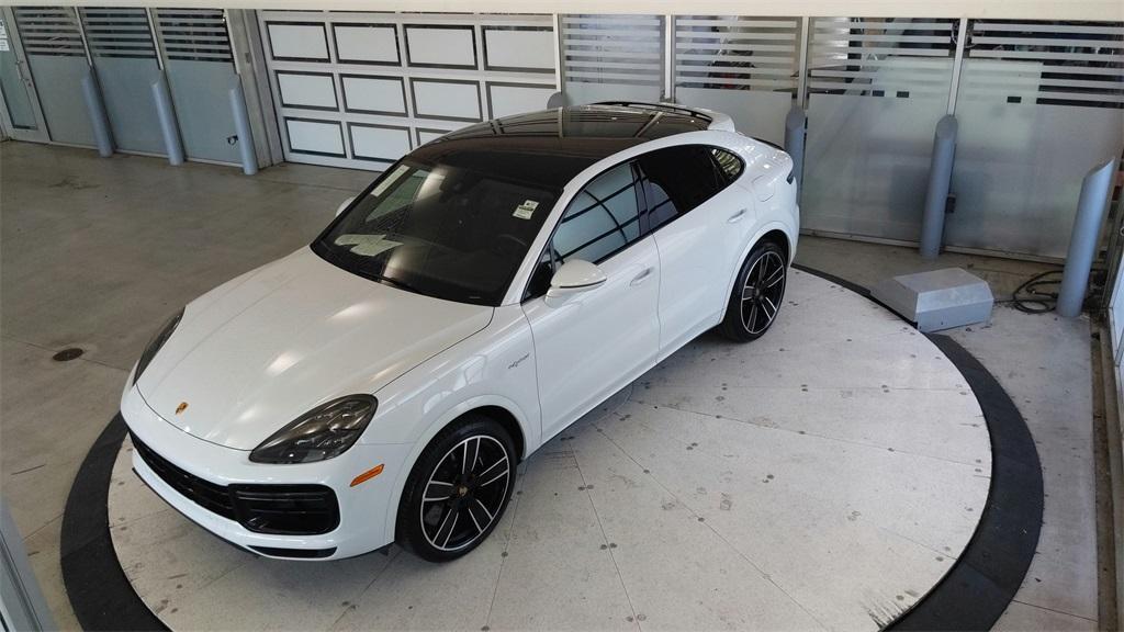 used 2022 Porsche Cayenne E-Hybrid Coupe car, priced at $131,000