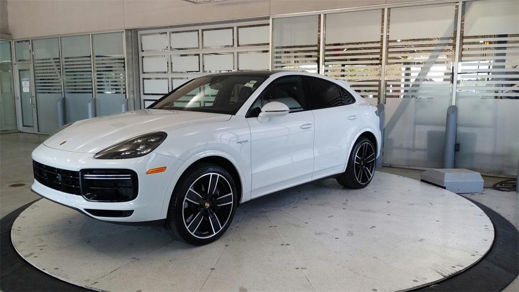 used 2022 Porsche Cayenne E-Hybrid Coupe car, priced at $131,000