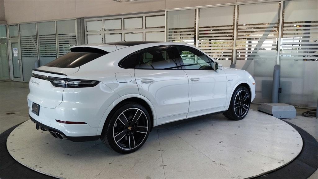 used 2022 Porsche Cayenne E-Hybrid Coupe car, priced at $131,000