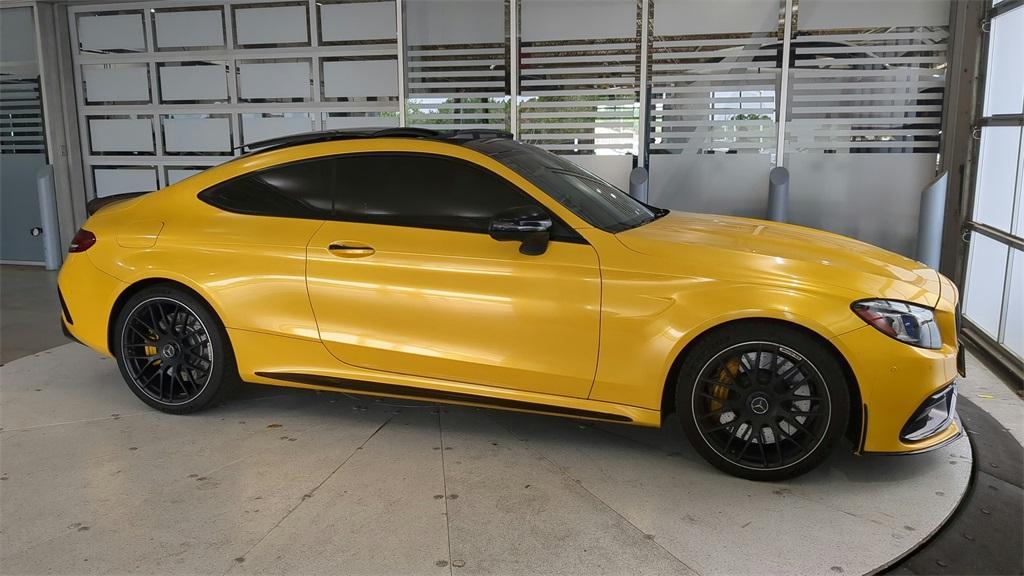 used 2019 Mercedes-Benz AMG C 63 car, priced at $64,500
