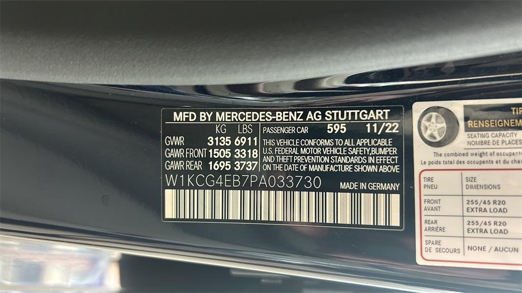 used 2023 Mercedes-Benz EQS 580 car, priced at $62,776