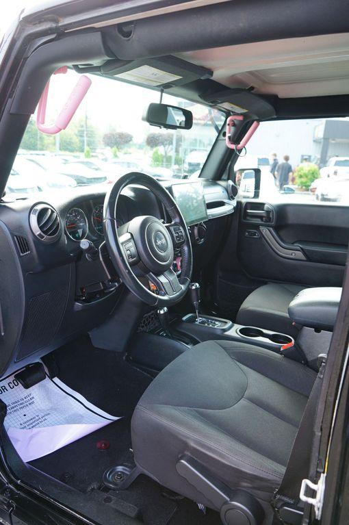 used 2016 Jeep Wrangler Unlimited car, priced at $16,995