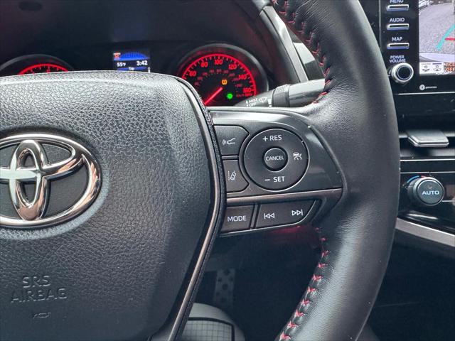 used 2021 Toyota Camry car, priced at $34,555