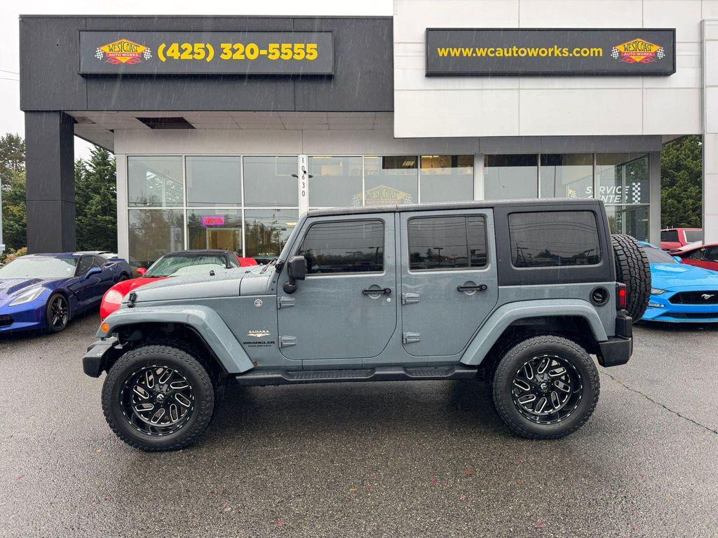 used 2014 Jeep Wrangler Unlimited car, priced at $14,995
