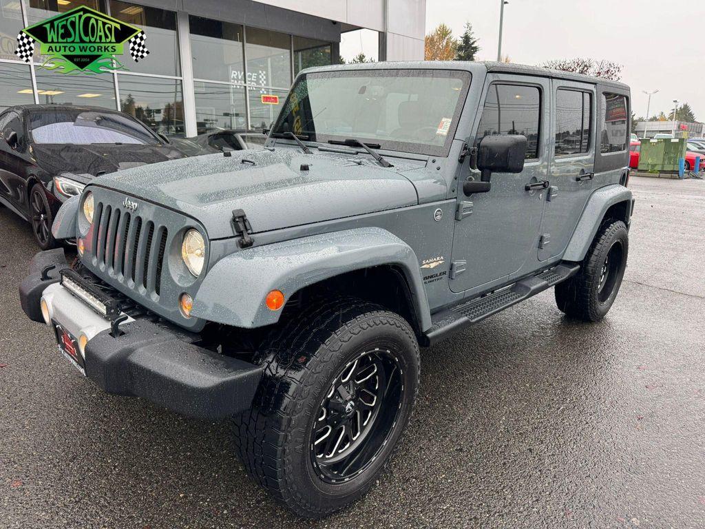 used 2014 Jeep Wrangler Unlimited car, priced at $14,995