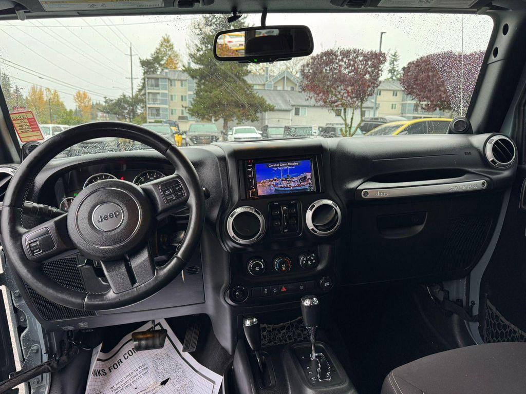 used 2014 Jeep Wrangler Unlimited car, priced at $14,995