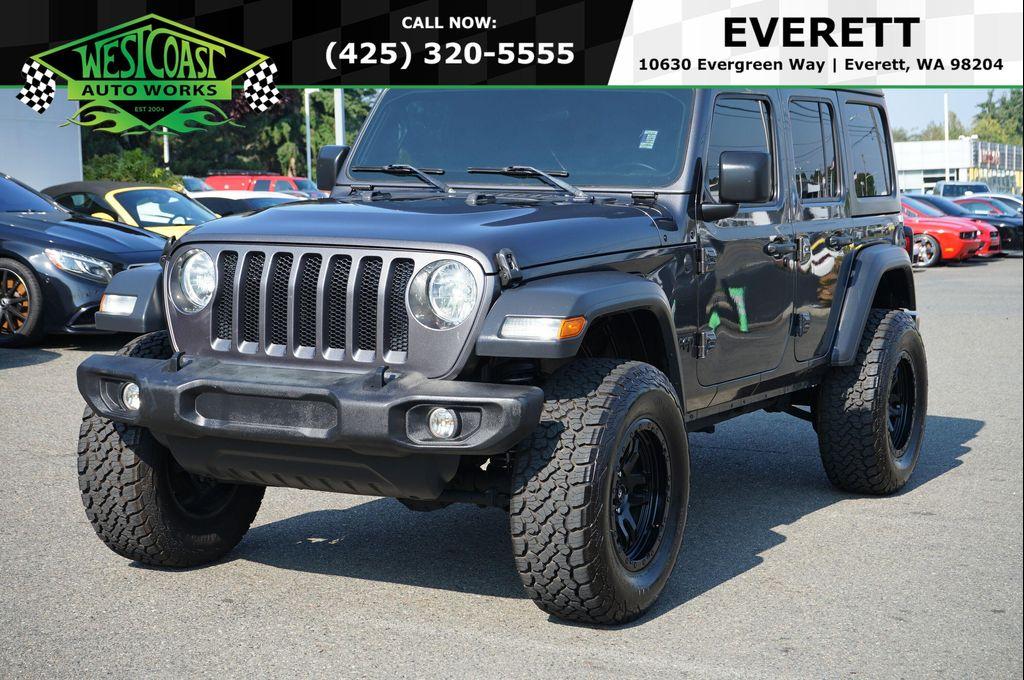 used 2019 Jeep Wrangler Unlimited car, priced at $22,991