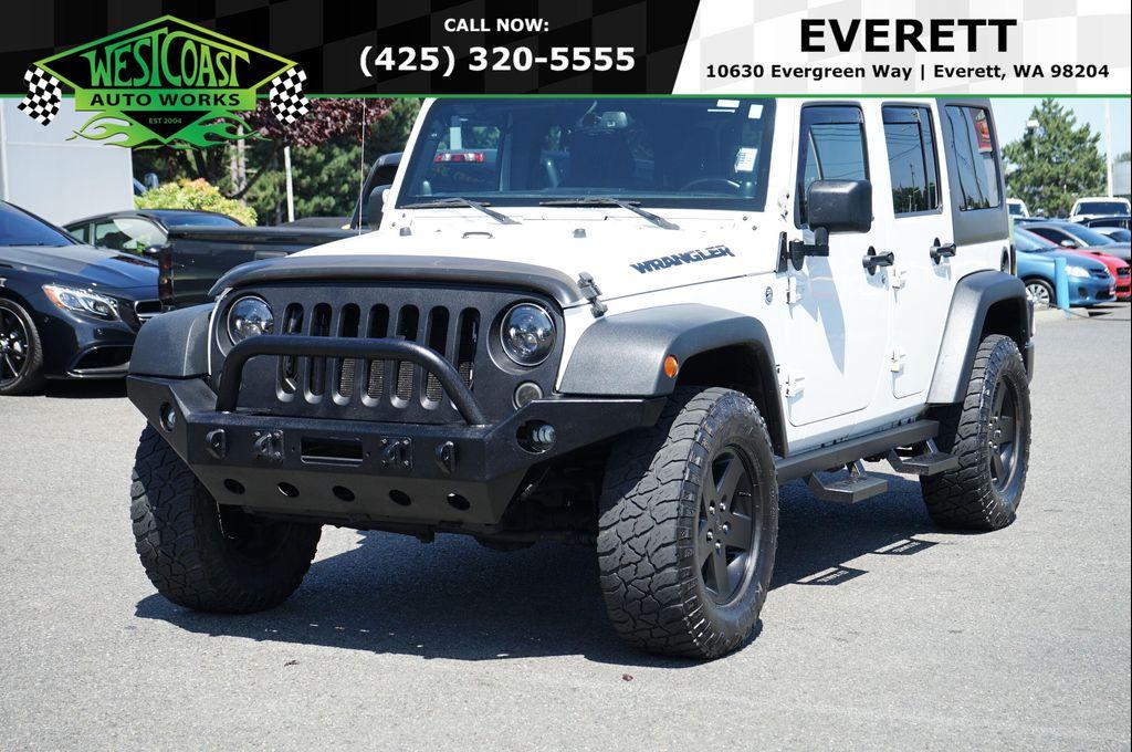 used 2014 Jeep Wrangler Unlimited car, priced at $17,995