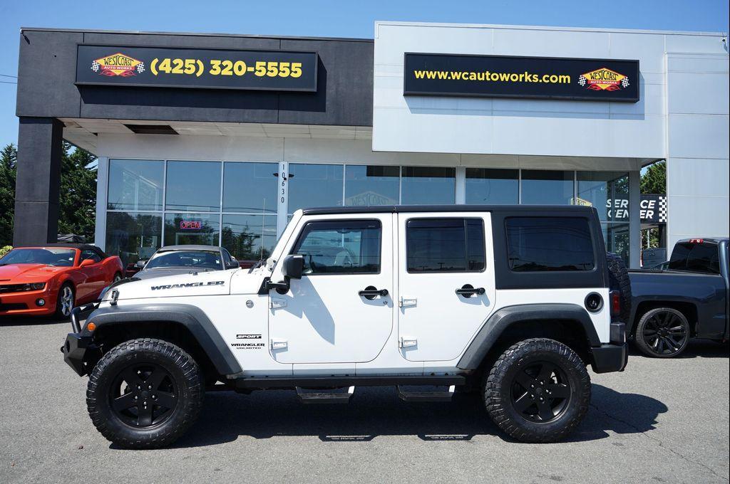 used 2014 Jeep Wrangler Unlimited car, priced at $17,995