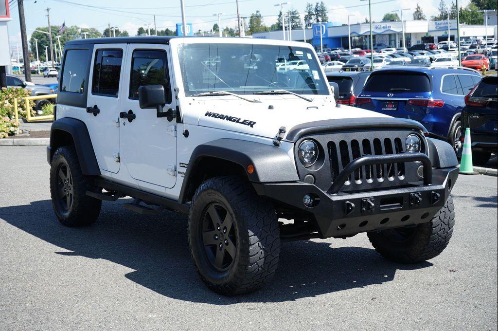 used 2014 Jeep Wrangler Unlimited car, priced at $17,995