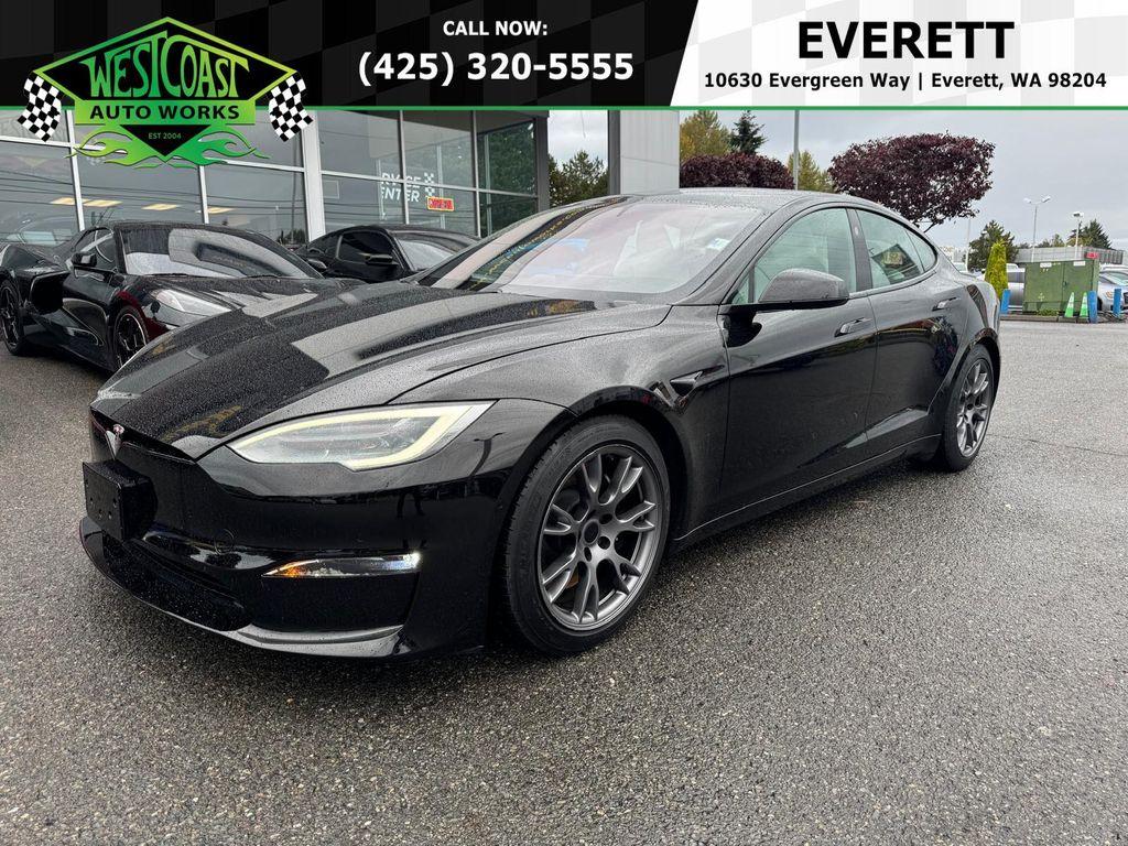 used 2021 Tesla Model S car, priced at $59,995