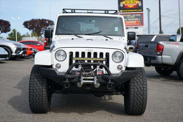 used 2017 Jeep Wrangler Unlimited car, priced at $20,995