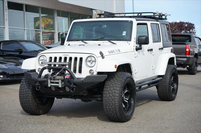 used 2017 Jeep Wrangler Unlimited car, priced at $20,995